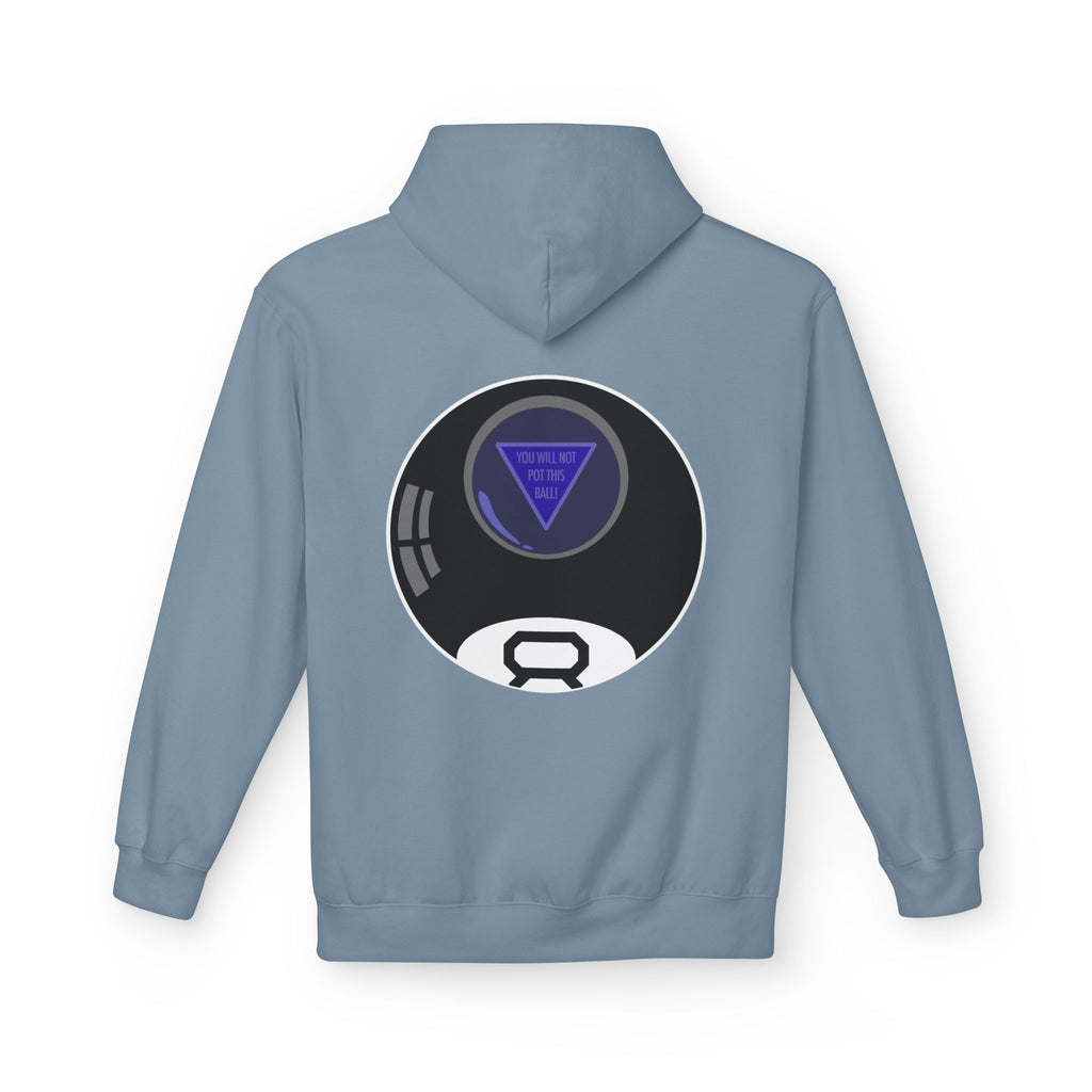 Magic 8-Ball Hoodie — "You Will Not Pot This" Novelty Graphic Pullover