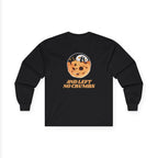 Long Sleeve Tee — '8 And Left No Crumbs' Cookie Graphic