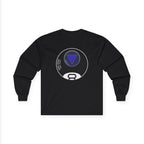 Magic 8-Ball Long Sleeve Tee — Minimalist 8-Ball Graphic