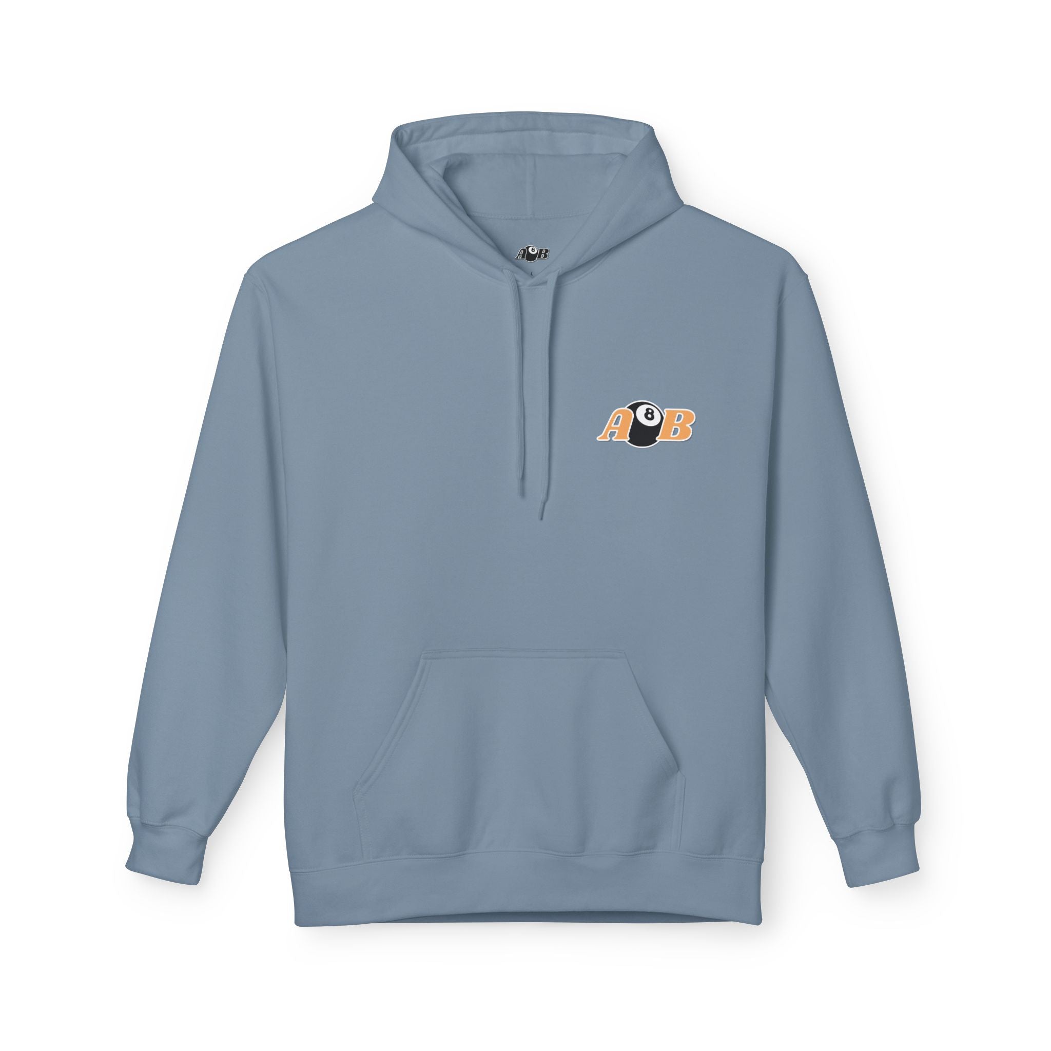 8 Ball Panic Hoodie — Retro Billiards Graphic Pullover