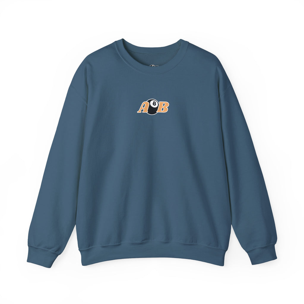 Crewneck Sweatshirt — Retro Eight Ball Logo Pullover