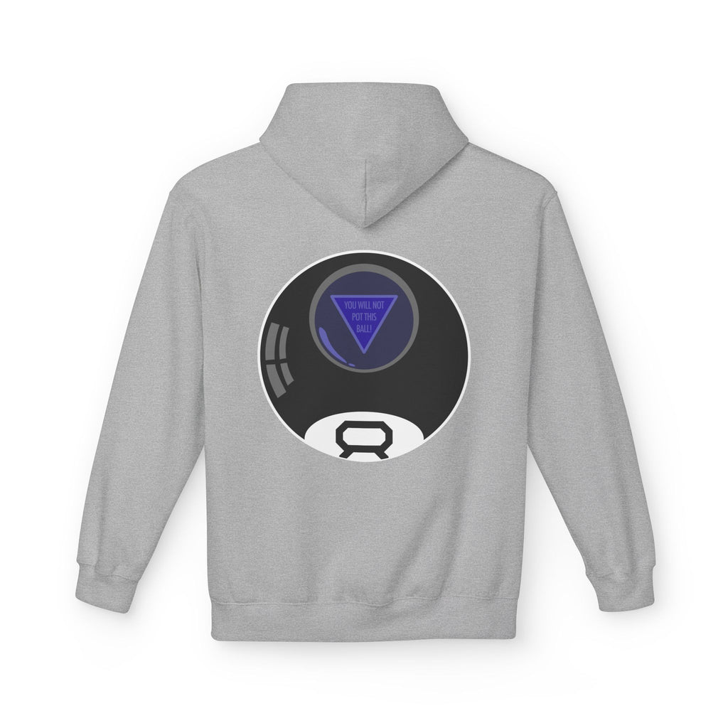 Magic 8-Ball Hoodie — "You Will Not Pot This" Novelty Graphic Pullover