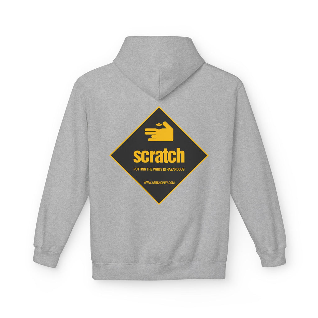 Snatch Themed Hoodie — Yellow Logo Graphic Hooded Sweatshirt
