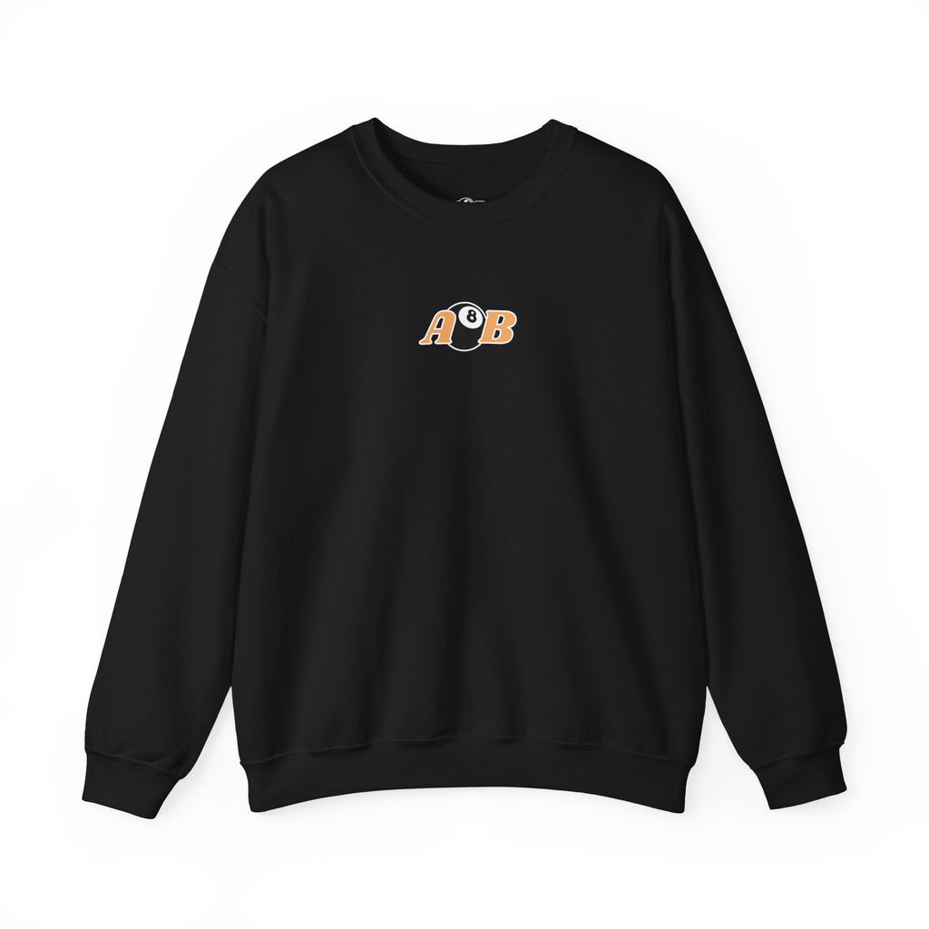 Crewneck Sweatshirt — Retro Eight Ball Logo Pullover