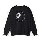Crewneck Sweatshirt — Retro Eight Ball Logo Pullover