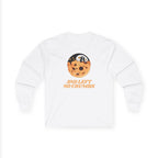 Long Sleeve Tee — '8 And Left No Crumbs' Cookie Graphic