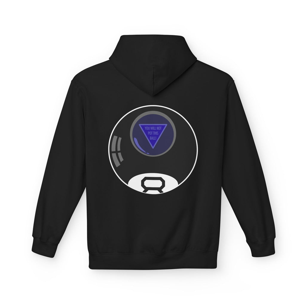 Magic 8-Ball Hoodie — "You Will Not Pot This" Novelty Graphic Pullover