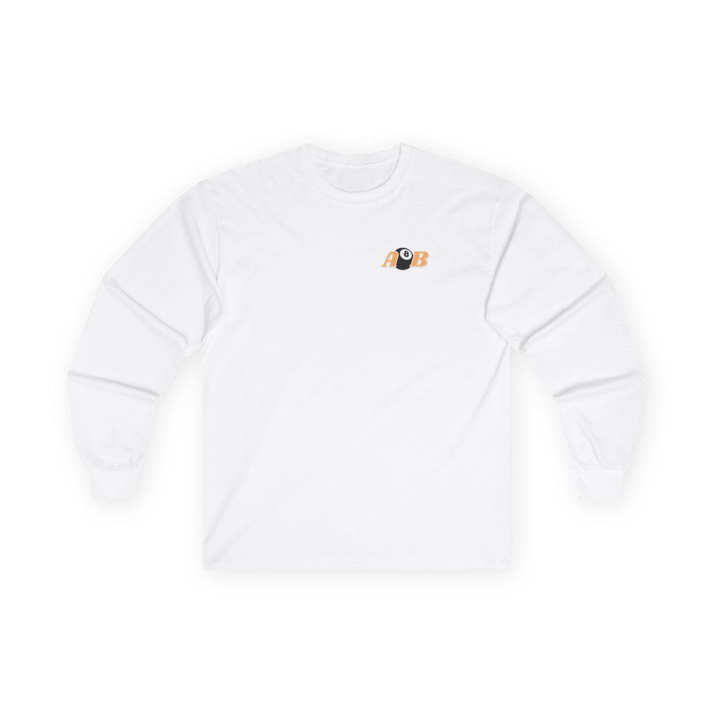 Long Sleeve Tee — '8 And Left No Crumbs' Cookie Graphic