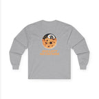 Long Sleeve Tee — '8 And Left No Crumbs' Cookie Graphic
